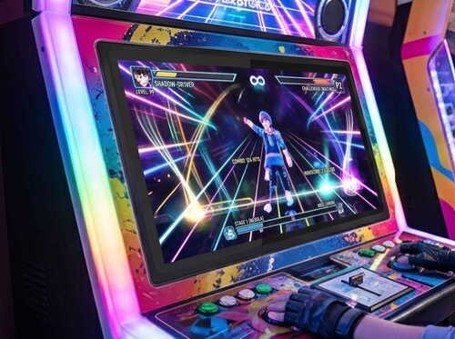 Solusi perusahaan terbaru tentang Monitor layar sentuh industri menyediakan solusi interaktif untuk lemari permainan arcade