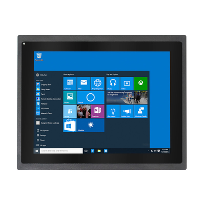 Wall Mounted 12 Inch Full HD Monitor Layar Sentuh 1000 Nits Layar Sentuh PCAP Multi Poin