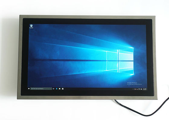 I5 6360U DDR4 16GB SSD 256G 1000nits Panel Layar Sentuh PC LCD 21,5 