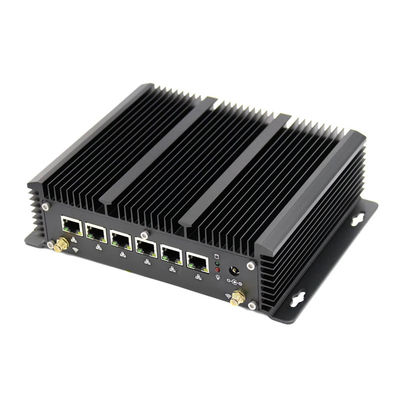 Harga yang pantas 32GB Industrial Mini PC 6 Lan 4 USB HDMI Untuk Otomatisasi Peralatan Pemosisian Visual AI on line