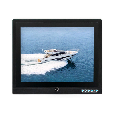 Harga yang pantas Monitor LCD Industri 15 Inch Resolusi 1024X768 Layar Sentuh Kapasitif on line