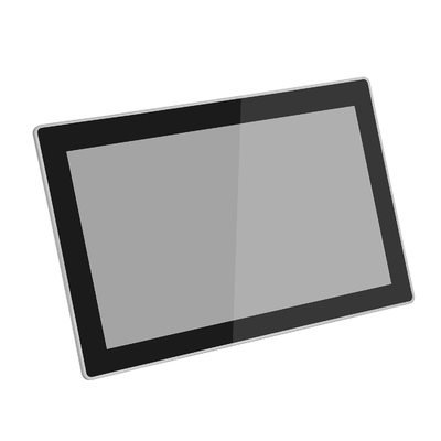 Harga yang pantas 15.6 Inch Capacitive Touch Panel PC 300nits Memori 8GB Dengan Port USB RS232 on line