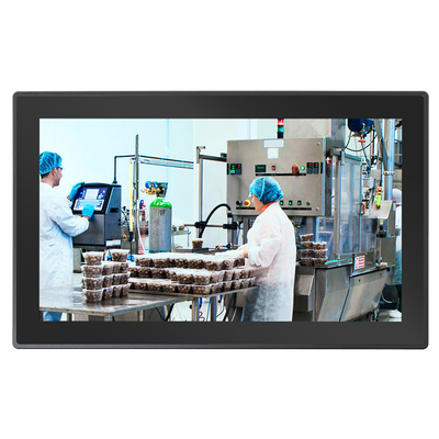 Harga yang pantas Panel Industri 21,5 Inci PC Tanpa Kipas IP65 Tahan Air 5 Layar Sentuh Resistif Kawat on line