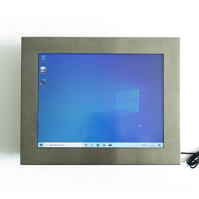 Harga yang pantas Windows/Linux OS PC Panel Stainless Steel dengan Resistive / Capacitive Touch Screen on line