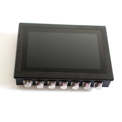 Harga yang pantas Aluminium Alloy Waterproof Embedded Touch Panel PC Window10 Pro 1000 Nits Kecerahan on line
