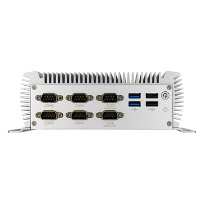 Harga yang pantas Kompak Industri Mini PC tanpa kipas Dual Gigabit LAN DDR4 RAM Mendukung 2,5 SATA HDD SSD on line