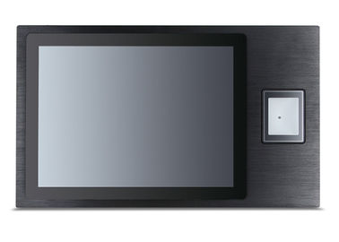 Harga yang pantas QR Code Scanner Panel Sentuh Industri PC Panel Depan IP65 17 Inch Ukuran on line