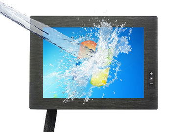 Harga yang pantas 8 Inch Waterproof Touch Monitor / 4 Wire Resistive Touch Screen 12-24V Tegangan Kerja on line