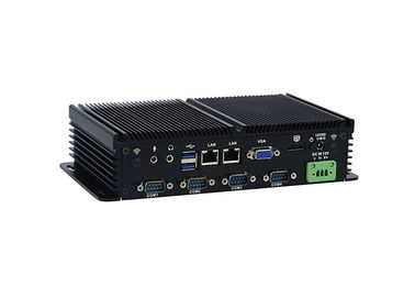 Harga yang pantas Tanpa kipas Industri Mini PC Aluminium Alloy Die Casting Bahan 32G SSD Hard Disk on line