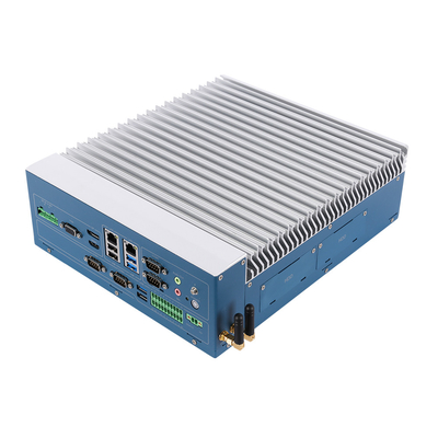 Harga yang pantas Tegangan Kerja 4-pin 7.62 Pitch Phoenix Terminal Block Industrial Mini PC Dengan 2* RJ45 Ethernet 1000 Mbps 2500 Mbps on line