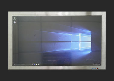 Harga yang pantas 1000 Tits 24 Inch Stainless Steel Panel PC IP65 256G SSD Hard Drive Kapasitas on line
