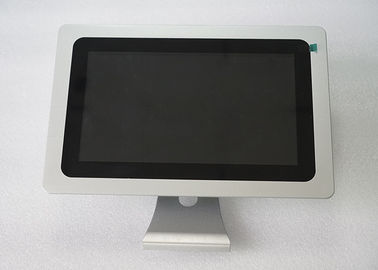 Harga yang pantas Panel Mount Embedded Touch Panel PC 10 '' Industrial Fanless Linux Dengan Desk Holder on line