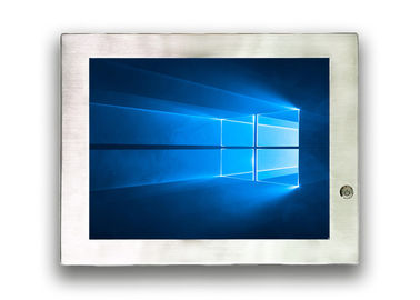 Harga yang pantas Panel Stainless Steel Industri PC 12 Inch Waterproof IP67 5 Kawat Sentuh Resisitif on line