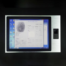 Harga yang pantas Fingerprint 4G Panel Sentuh Industri PC 15 Inch Built-In 8000mah Baterai on line