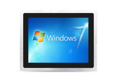 Harga yang pantas Vandal Proof Embedded Touch Panel PC 15 Inch 2 Port LAN 12V-24V Wide Voltage on line