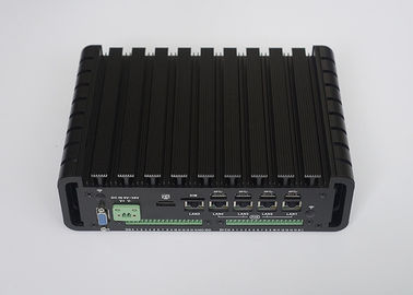 Harga yang pantas Analisis Video Industri I7-6500U Mini PC GPIO Empat POE Bekerja Dengan Webcam on line