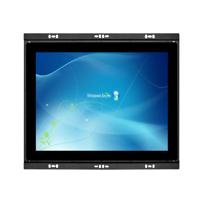 Harga yang pantas 12 Inch RS232 35W 1000cd / M2 1024x768 Monitor Sentuh Kasar on line