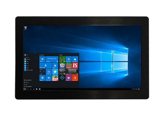 Harga yang pantas RS232 1000cd/M2 Panel Tahan Air Pc 21,5 Inci Panel Tanpa Kipas Pc on line
