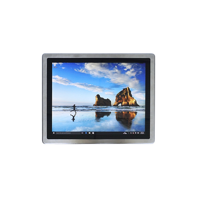 Harga yang pantas Panel Sentuh Kapasitif Layar Datar 10 Titik 15 Inch IP65 Penuh Tahan Air 1024 * 768 on line