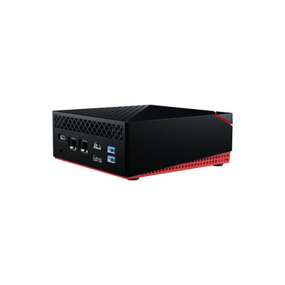 Harga yang pantas PC Desktop Mini Tanpa Suara Win10 AMD R5 4500U 5.12A Dengan Pengisi Daya PD GaN on line