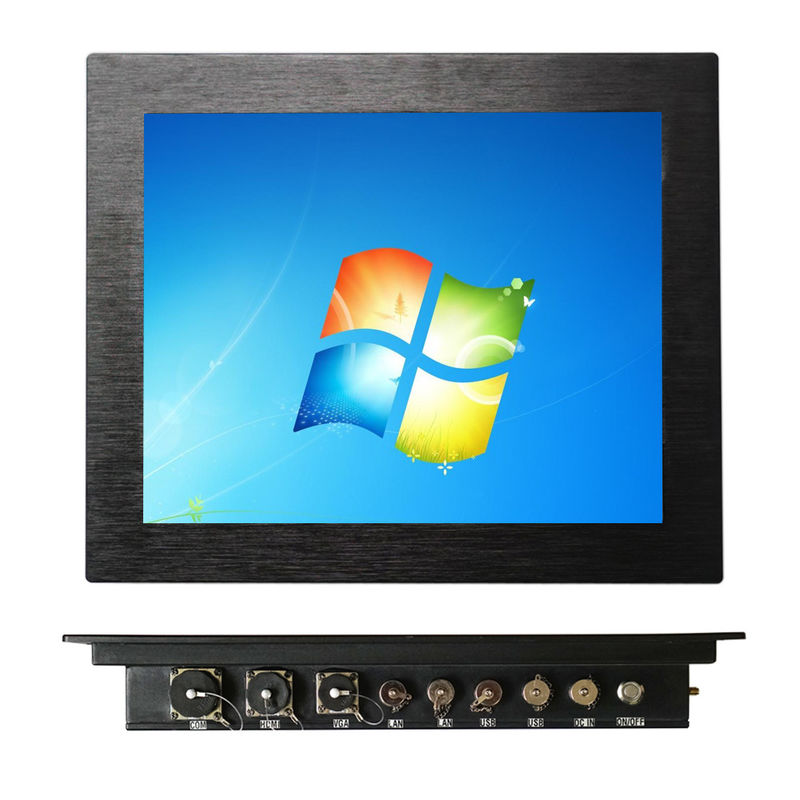 Panel Sentuh Industri 17 Inch PC Presisi Tinggi 5 Kabel Touch Resistive Touch IP65