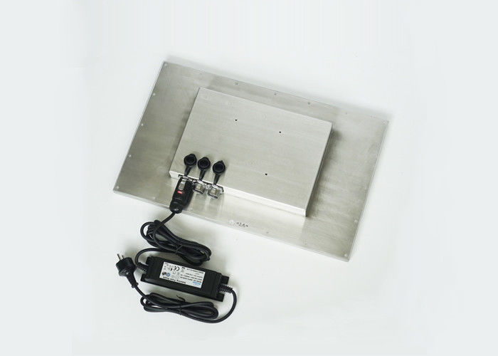Monitor Stainless Steel 21,5 Inch Dukungan Pemutar Media Remote Control Resolusi 1920 * 1080