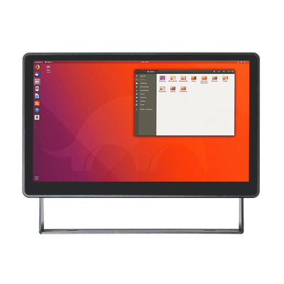 Harga yang pantas 13.3 Inch LCD Ubuntu All In One PC RK3288 IP65 Tahan Air 1920X1080 Dengan Sentuhan Kapasitif on line
