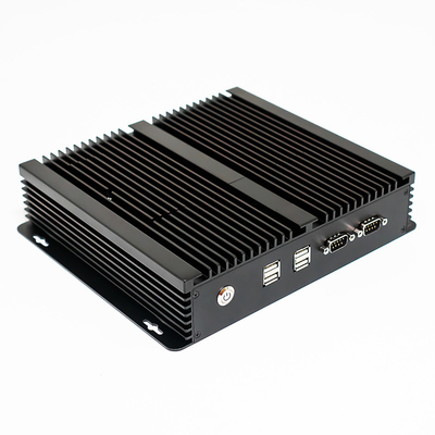 Core I3 10110U Mini PC Tanpa Kipas DDR4L SODIMM Dual Lan Barebone Sistem Mini PC