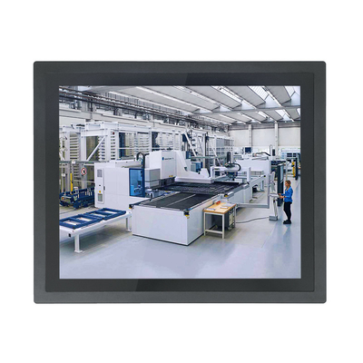 Harga yang pantas 17'' IP65 Panel LCD Industri Tahan Air Memantau Layar Sentuh 1000 Nits Sinar Matahari Dapat Dibaca on line