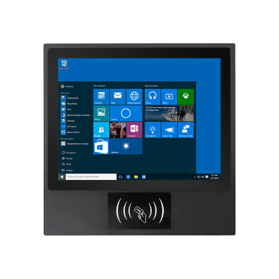 Harga yang pantas Industri Anti Getaran Semua Dalam Satu PC Dengan Pembaca Kartu RFID 8G RAM 256G SSD Untuk Kios on line