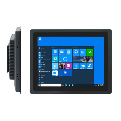 PC Panel Sentuh Tertanam 300 Nits Dengan Paduan Aluminium Memori 4/8 GB
