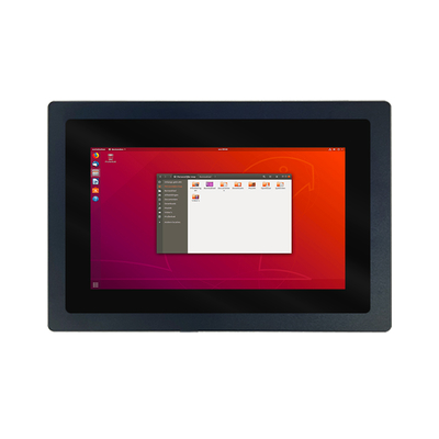 Sumber Daya DC Android Panel Industri PC Dengan Capacitive / Resistive Touch Screen