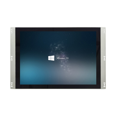 Intel Celeron J4125 Embedded Touch Panel PC Bagian Depan IP65 Waterproof
