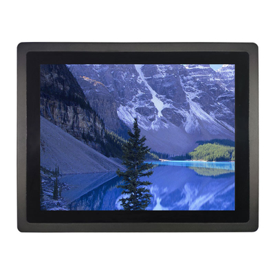 Harga yang pantas Industrial LCD Embedded Touch Screen Panel PC 350 Nits Kecerahan Alloy Aluminium on line