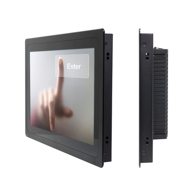 Harga yang pantas 10-21.5 Inch Capacitive Touch Monitor 350 Cd/M2 Kecerahan Keakuratan Sentuh Tinggi on line