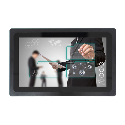 Harga yang pantas 10-21.5 Inch Capacitive Touch Monitor 350 Cd/M2 Kecerahan Dengan Antarmuka USB on line