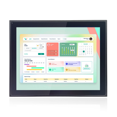Harga yang pantas Windows10 OS Industrial Touch Panel PC dengan Intel Celeron J4125 CPU dan 128GB Storage on line