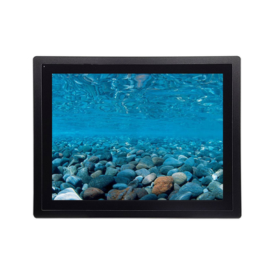 Harga yang pantas 17 inci waterproof touch monitor dengan operasi suhu luas dan sudut pandang 85 derajat on line