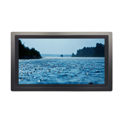 23.8 Inch 10 Points PCAP Touch Panel High Brightness Monitor 1000 Nits Cahaya Matahari Dapat Dibaca