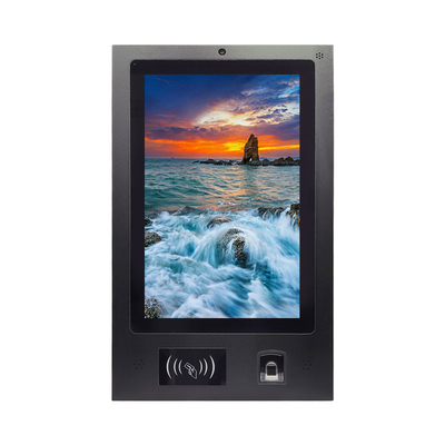 15.6 Inci Full IP65 Embedded Touch Panel PC Dengan Kamera Speaker Fringerprint RFID