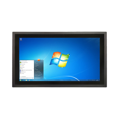 21.5 Inch Embedded Touch Panel PC Dengan 2mm Tempered Glass And AG Anti-Glare Treatment