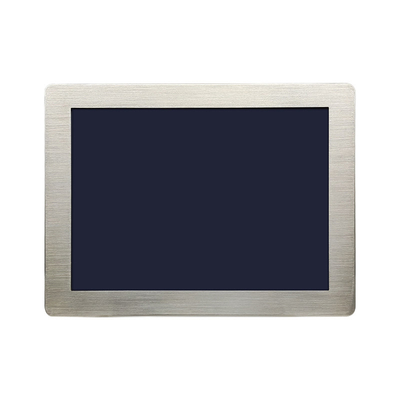 Harga yang pantas 128GB SSD Anti Glare 10 Points Capacitive Touch Stainless Steel Touch Panel PC Sesuai dengan CE/FCC/RoHS on line