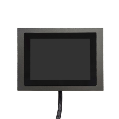 IP65 8 Inch Waterproof Wall Mounted Industrial Monitor True Flat Capacitive Touch Screen USB HDMI Antarmuka