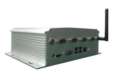 Perak Rugged Mounting Mini Industri Komputer CPU J1900 Untuk Industri