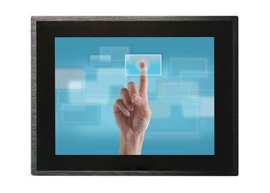Harga yang pantas Bahan Paduan Aluminium 15 Inch Monitor Layar Sentuh Dengan 6mm Kaca Tempered Panel on line