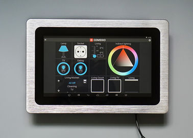 Harga yang pantas RK3188 CPU Rugged Android Tablet 10 Titik Layar Sentuh Kapasitif Untuk Rumah Pintar on line