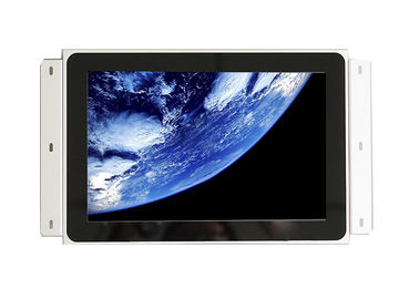 Silver Capacitive Touch Monitor 10.1 Inch Ukuran Dukungan Pemasangan Terpasang