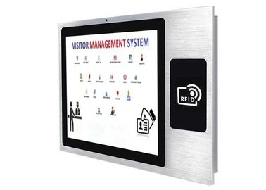Harga yang pantas 17 Inch Industrial Android Tablet 5 Mega - Pixel Webcam Dengan Pembaca RFID on line