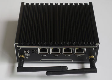 Harga yang pantas Suhu Lebar Industrial Mini PC Mendukung Endian Firewall Dengan 4 Port LAN on line
