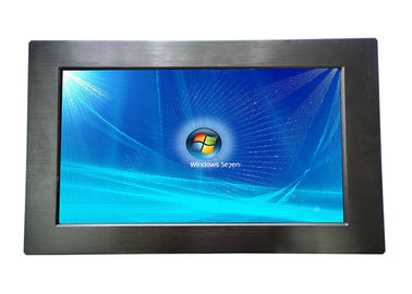 Harga yang pantas SPBU Resistive Touch Monitor Full HD 1920X1080 VGA HDMI DVI Signal Ports on line
